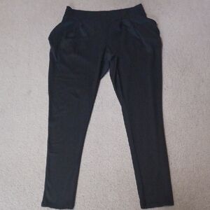 Nicki Minaj Black Leggings With Exaggerated Pockets